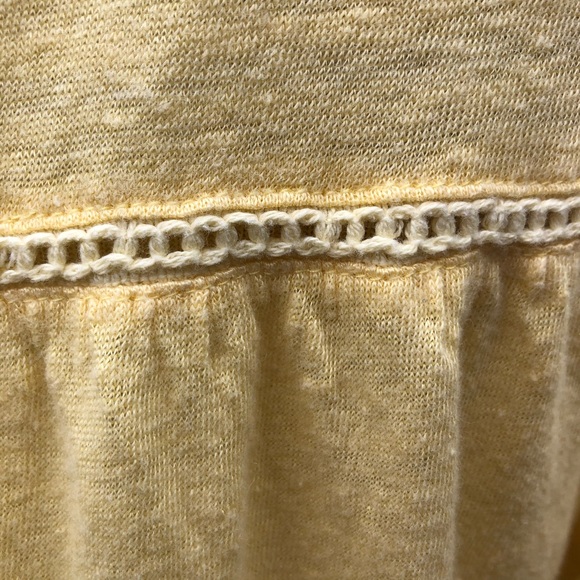 Anthropologie Deletta linen ruffle top! - Picture 6 of 10